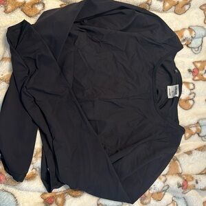 Whitney Simmons and gymshark crop top xl